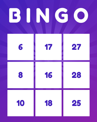 bingo de 30 bolas