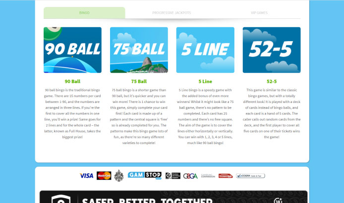 Rio Bingo salas de bingo online